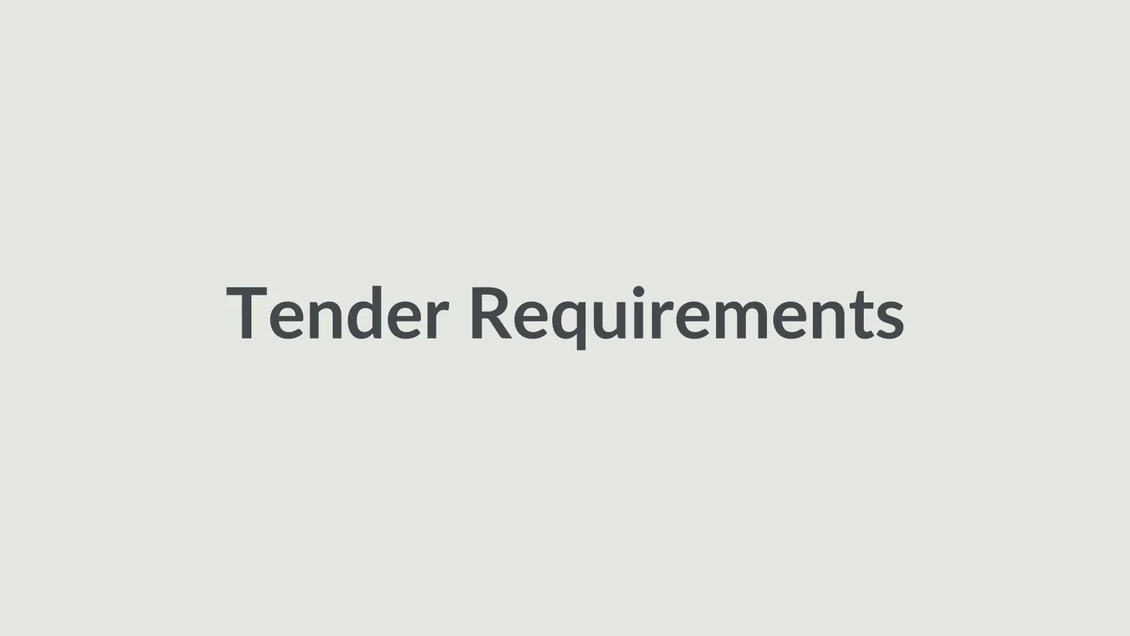 Grants & Tenders - placeholder screenshot
