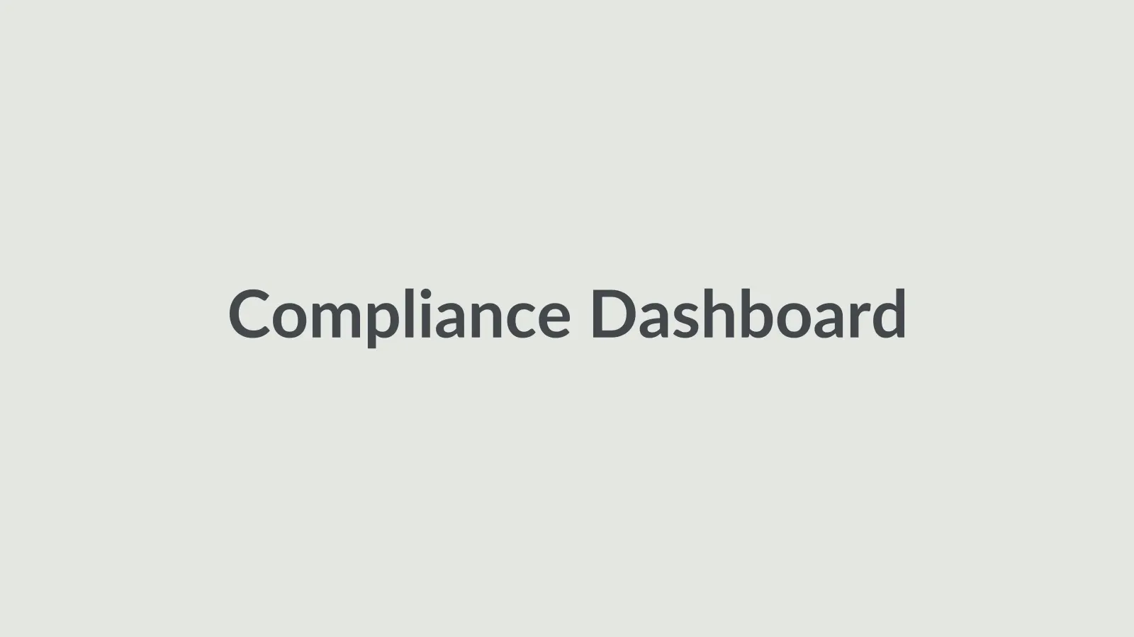 Reporting & Analytics - placeholder screenshot