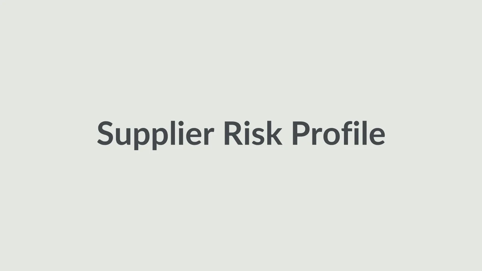 Vendor Management - placeholder screenshot